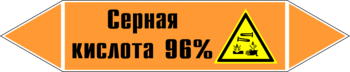 Маркировка трубопровода "серная кислота 96%" (k24, пленка, 358х74 мм)" - Маркировка трубопроводов - Маркировки трубопроводов "КИСЛОТА" - . Магазин Znakstend.ru